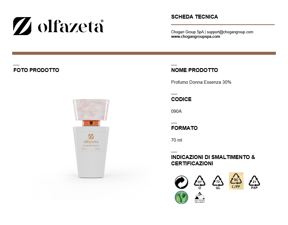 Olfazeta Profumo 70 ml Donna ispirato a POISON GIRL di DIOR - Cod: 090