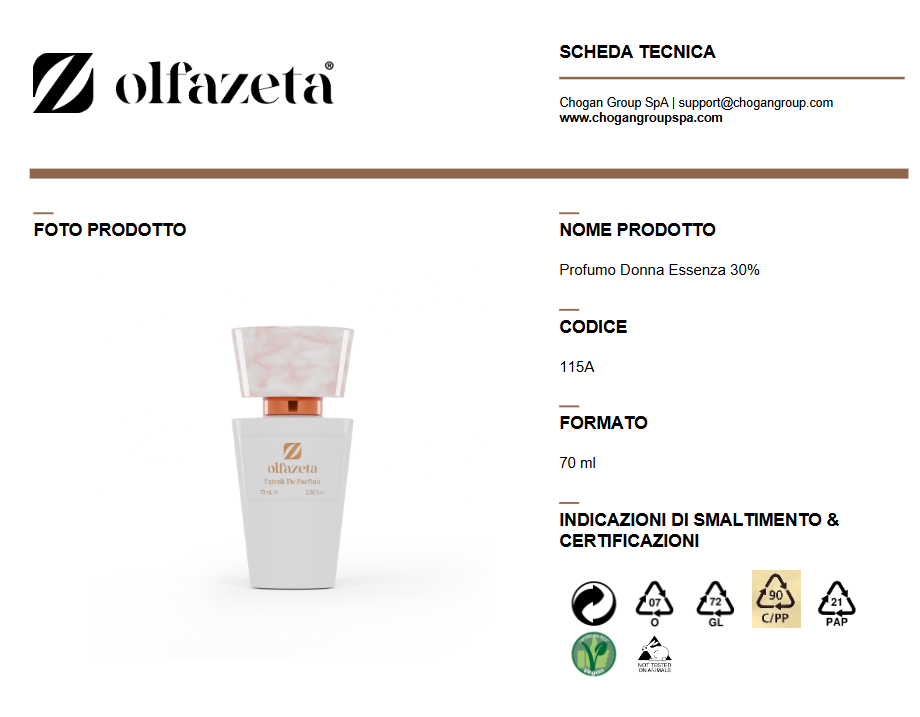 Olfazeta Profumo 70 ml Donna ispirato a IDOLE di LANCOME- Cod: 115
