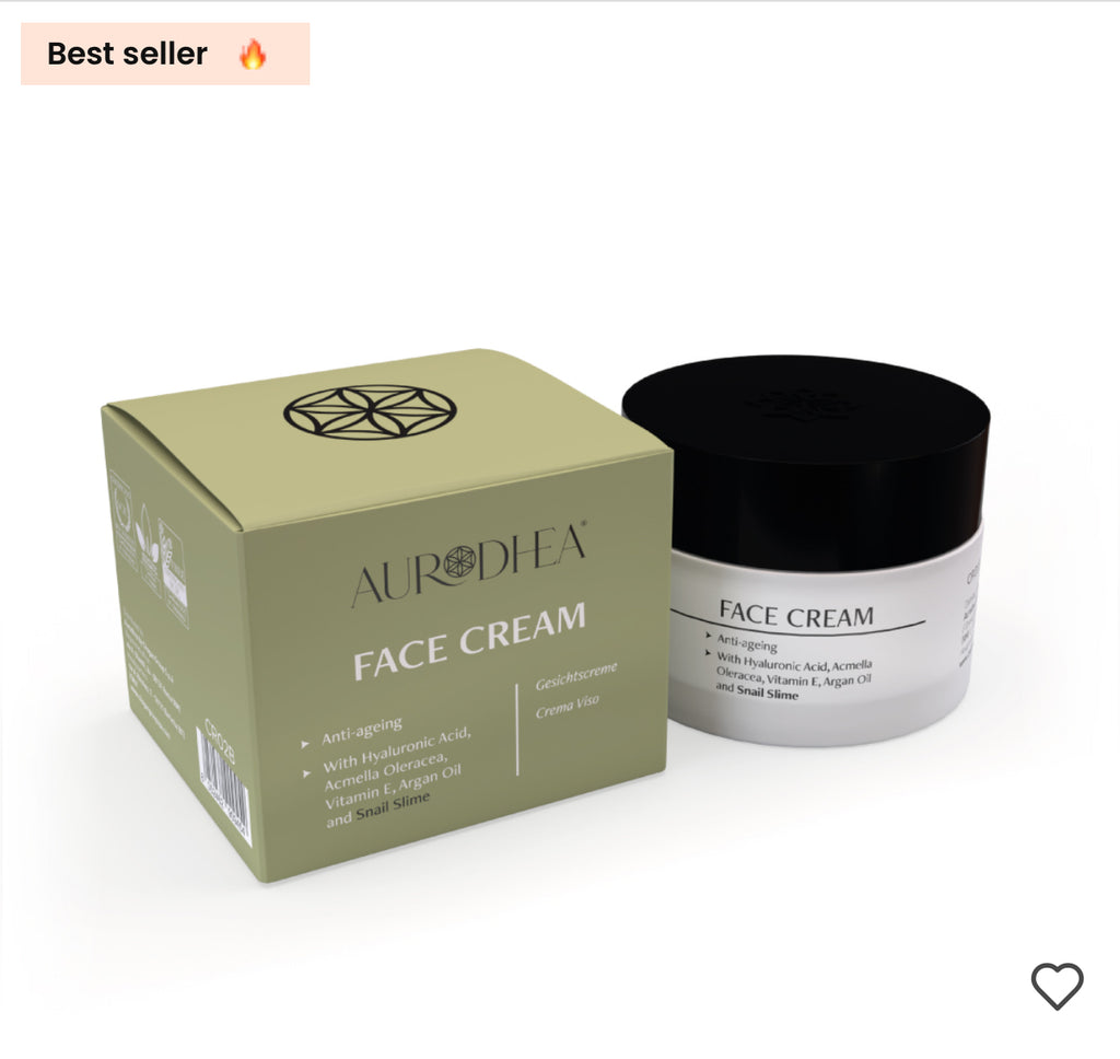 AURODHEA Crema viso anti-age alla bava di lumaca 50 ml - Cod. CR02B