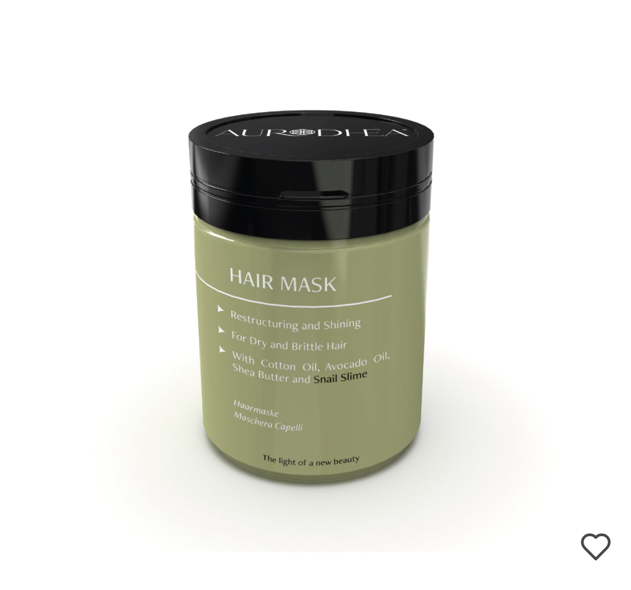 AURODHEA Maschera per capelli alla bava di lumaca 150 ml - Cod. BV05B