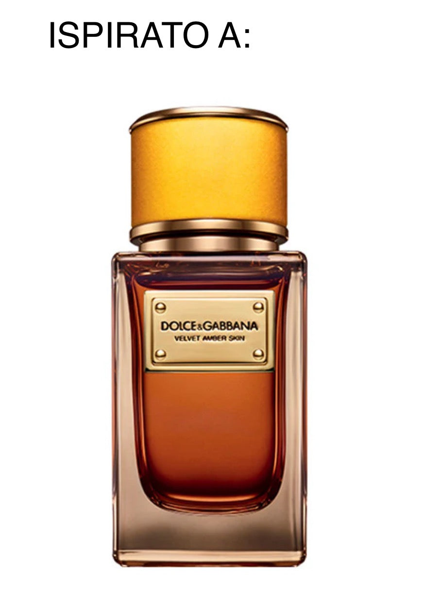 Olfazeta profumo Unisex Luxury 50ml - Ispirato a VELVET AMBER SKIN di DOLCE E GABBANA - cod. 101