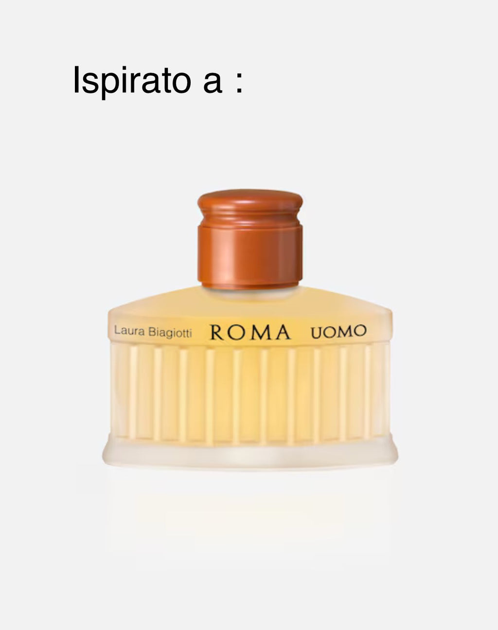 Olfazeta Profumo 70 ml Uomo ispirato a ROMA di LAURA BIAGIOTTI- Cod: 015