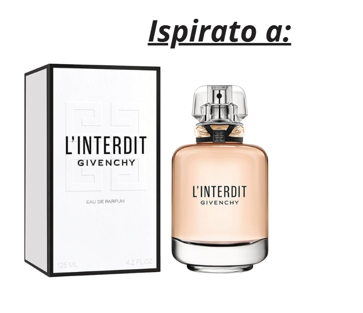 Olfazeta Profumo 70 ml Donna ispirato a L'INTERDIT di GIVENCHY - Cod: 121