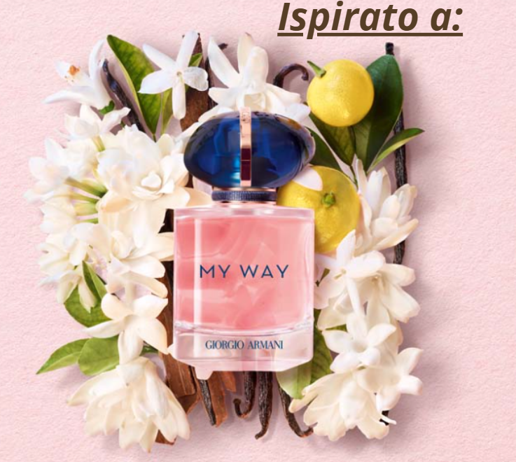 Olfazeta Profumo 30 ml Donna ispirato a MY WAY di GIORGIO ARMANI - Cod: 3132