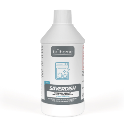 BRILHOME Saverdish - Detergente per la manutenzione delle lavastoviglie 300ml - Cod. BH0224
