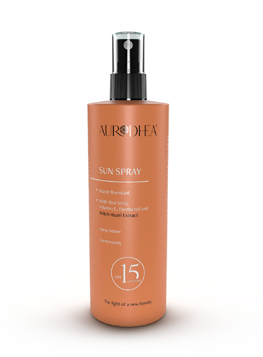 AURODHEA Spray Solare corpo SPF 15 - 150 ml cod. SOL03B