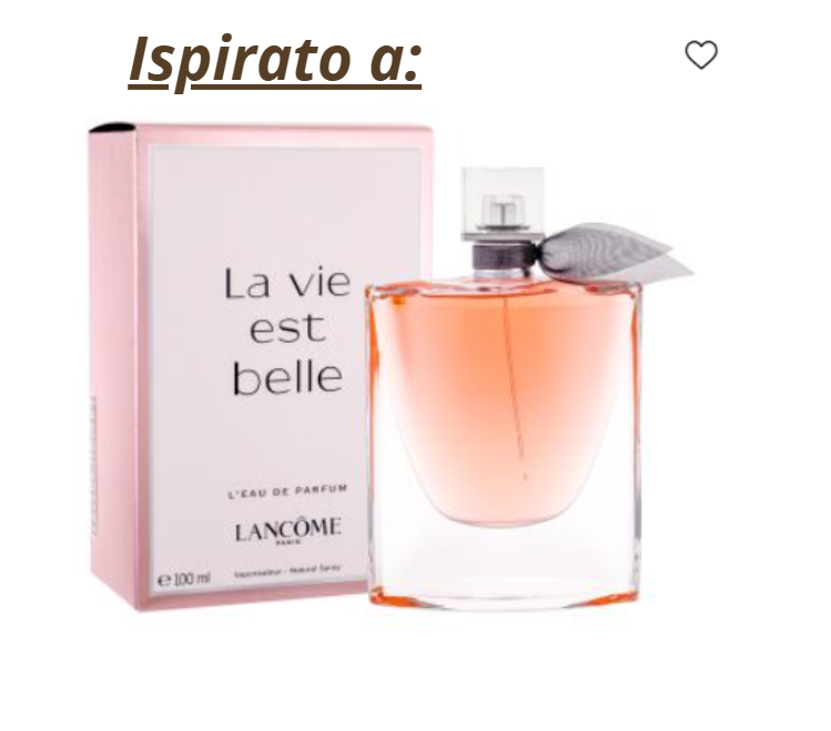 Olfazeta profumo donna 70ml ispirato a  LA VIE EST BELLE di LANCOME - Cod. 042