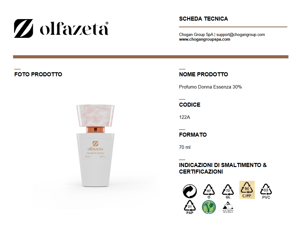 Olfazeta Profumo 70 ml Donna ispirato a LIBRE YSL - Cod: 122