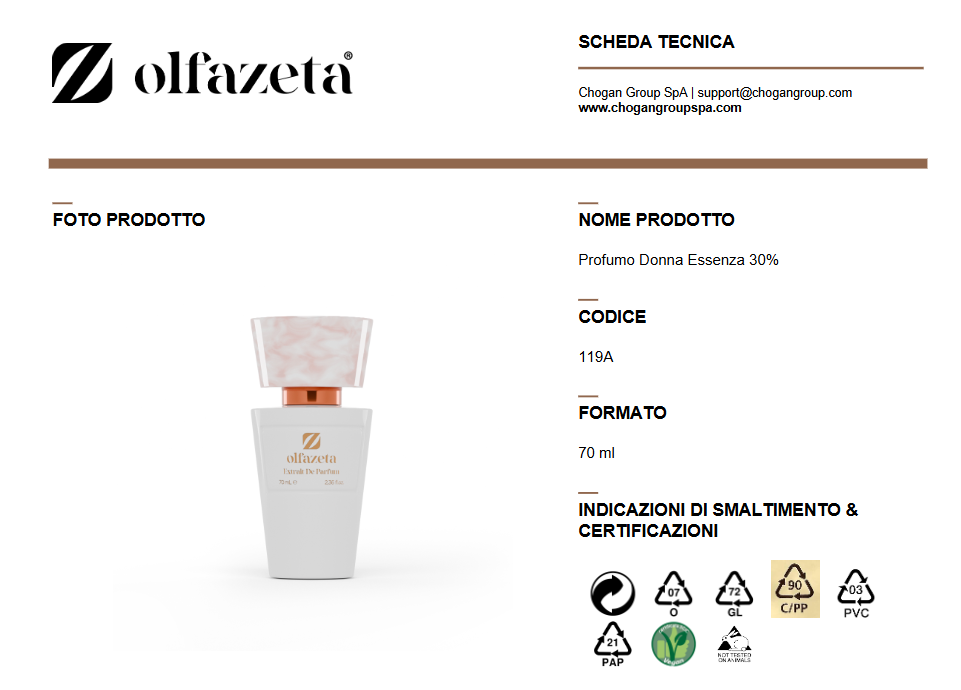 Olfazeta Profumo 70 ml Donna ispirato a SCANDAL JPG - Cod: 119