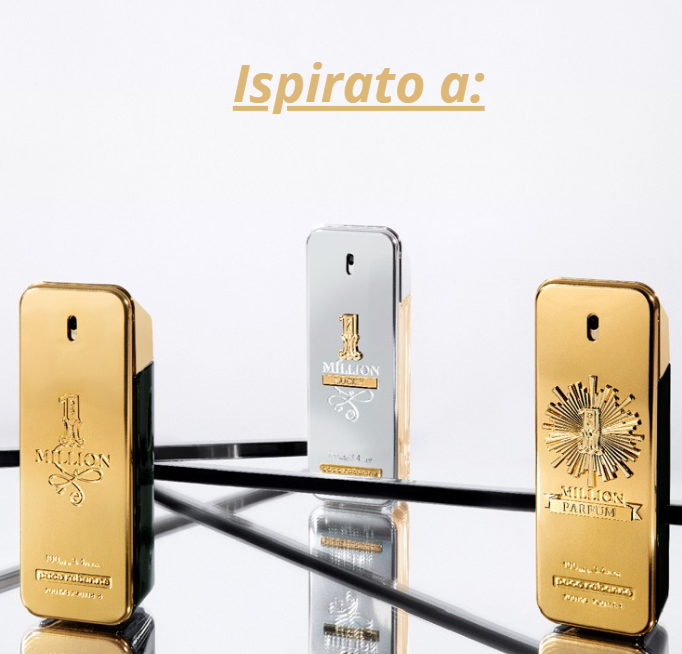 Olfazeta Profumo 30 ml Uomo ispirato a ONE MILLION di PACO RABANNE - Cod: 301